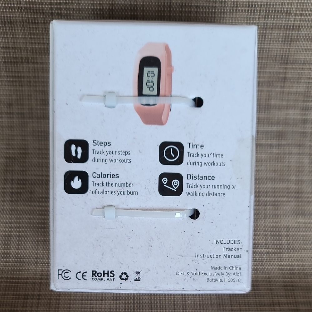 Pink Activity Tracker Watch - Picture 2 of 4